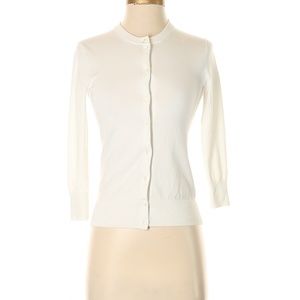 J.Crew White Cardigan Size XS